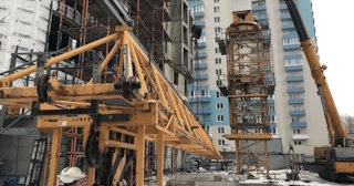 Демонтаж башенного крана в Красногорске - услуги по демонтажу от Сварной-Крр от 1565 руб.