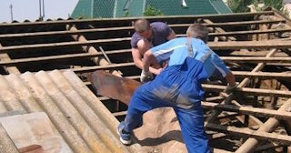 Демонтаж крыши в Красногорске - стоимость работ от 731 рублей за м2